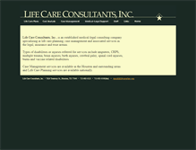 Tablet Screenshot of lifecareplans.com